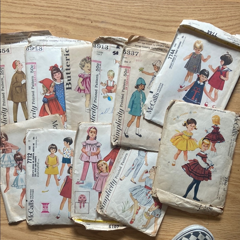 Vintage Sewing Pattern Collection